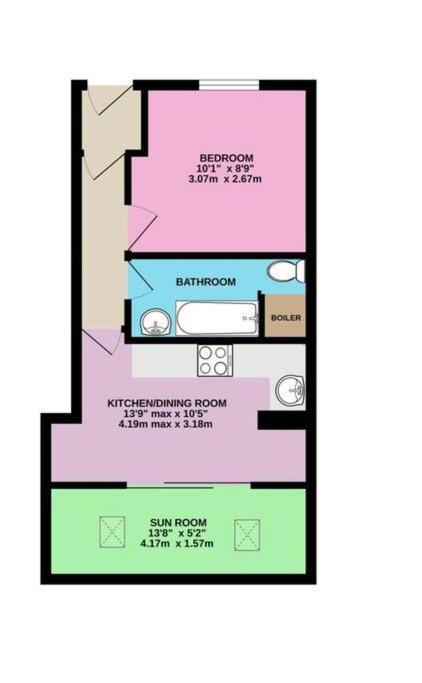 Apartment In Central אקסמות' מראה חיצוני תמונה